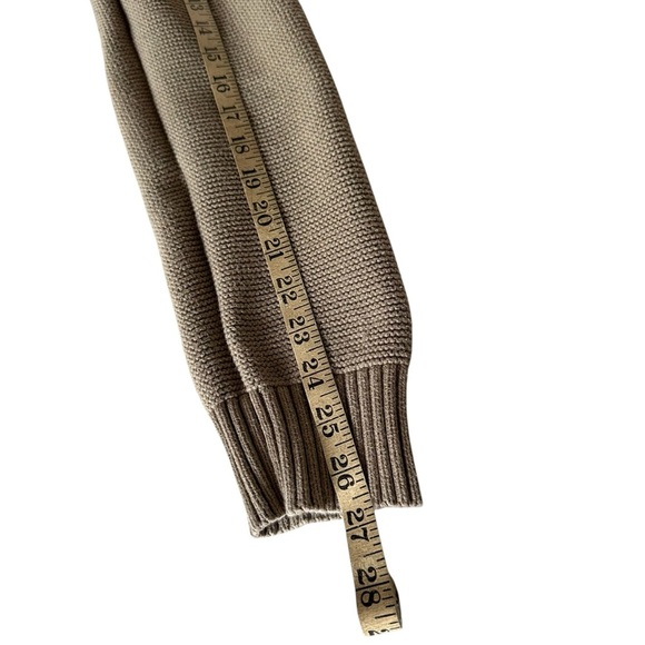 PACT ORGANIC CLASSIC FISHERMENS COTTON CREWNECK SWEATER SIZE LARGE - Picture 8 of 9